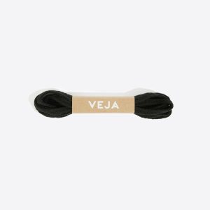 LACES ORGANIC COTTON BLACK