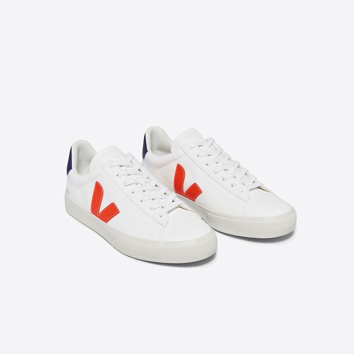 CAMPO LEATHER WHITE ORANGE FLUO - Image 2