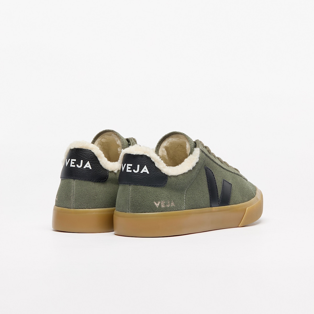 CAMPO FURED SUEDE MUD BLACK NATURAL - Image 3