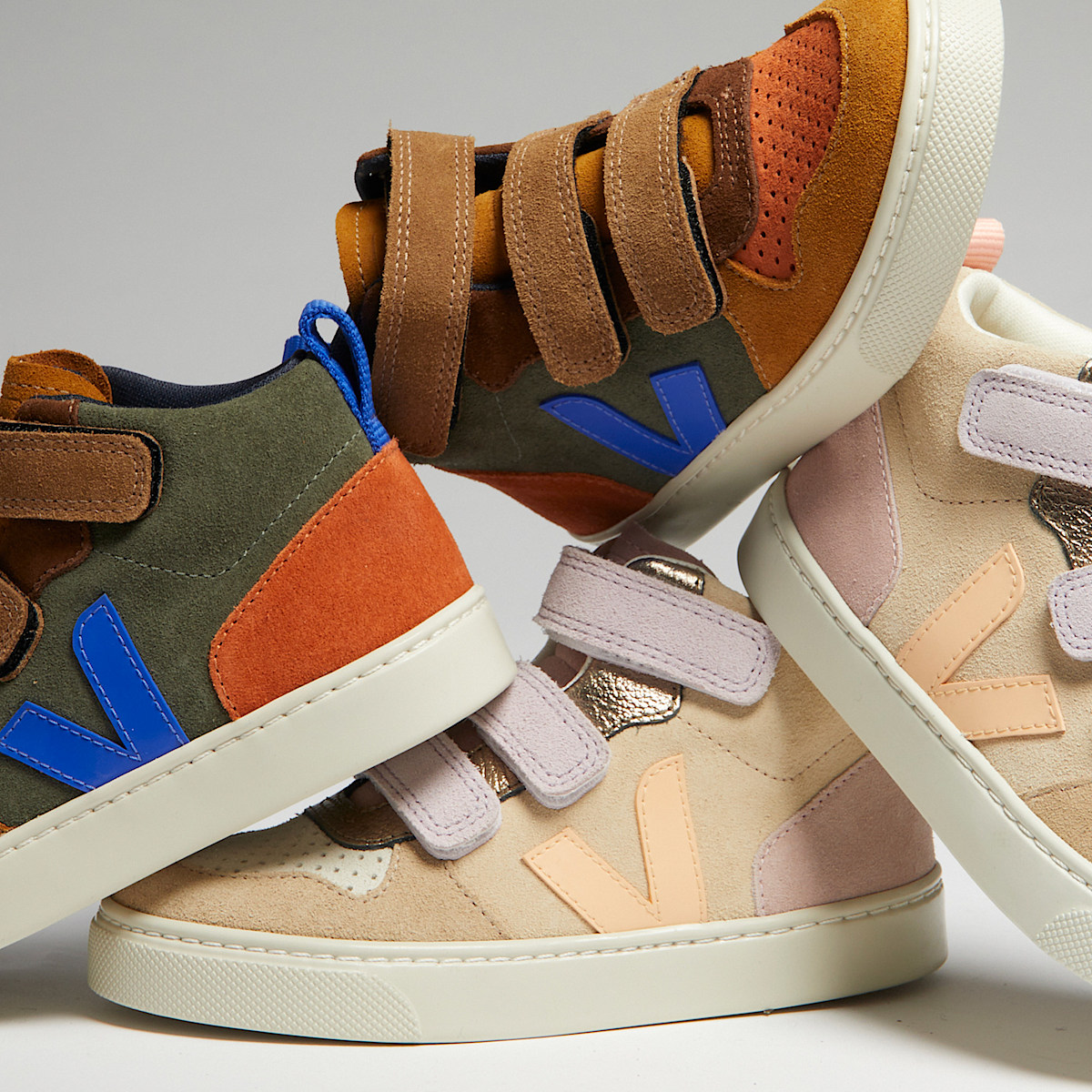 V-10 MID SUEDE MULTICO ALMOND PEACH - Image 4