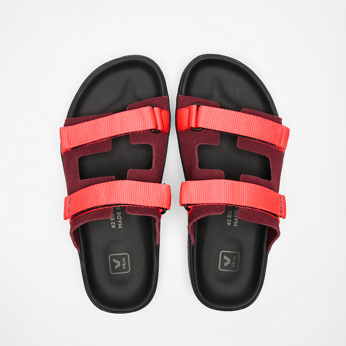 ARPOADOR SUEDE AMARANTE ROSE FLUO BLACK - Image 2