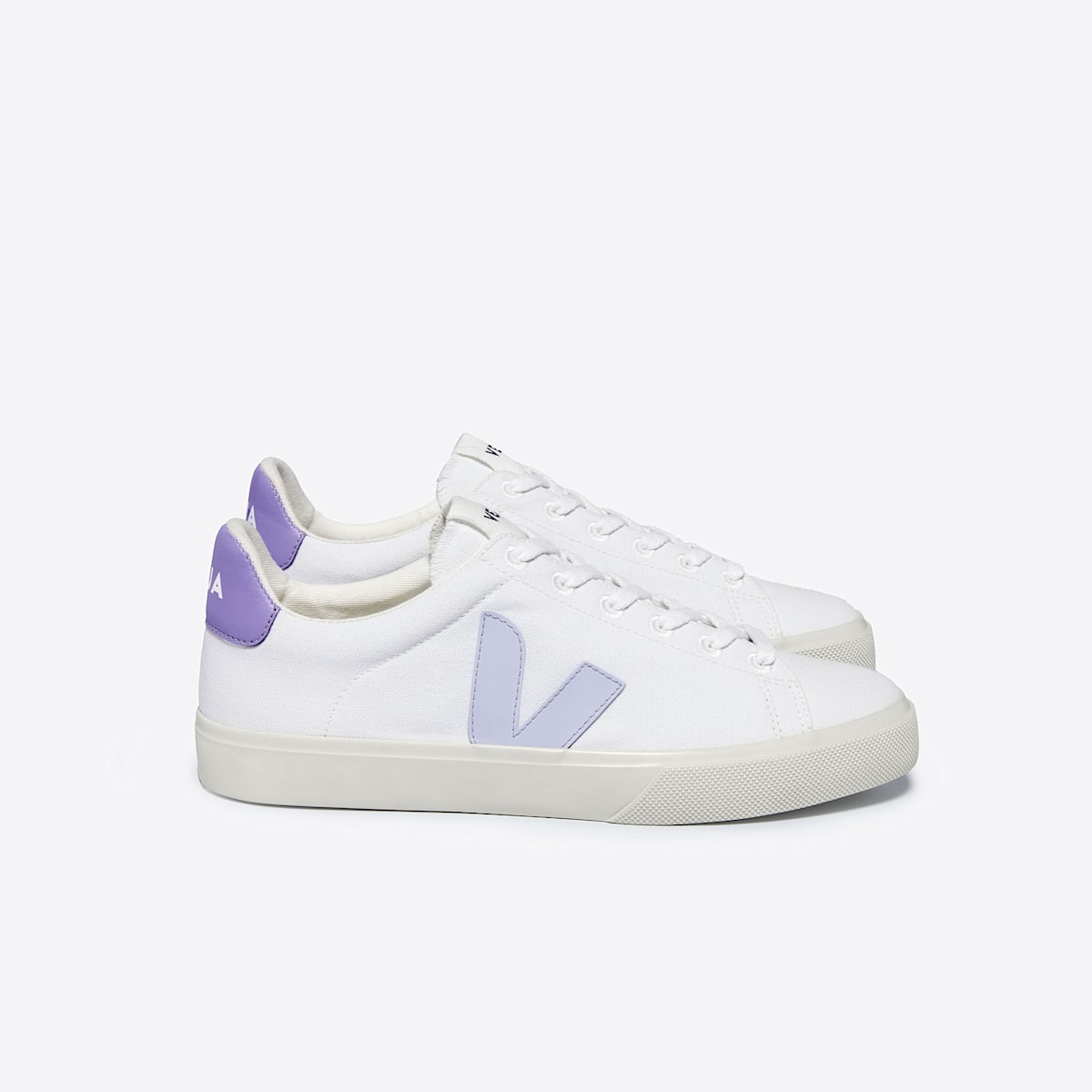 CAMPO CANVAS WHITE SWAN LAVANDE