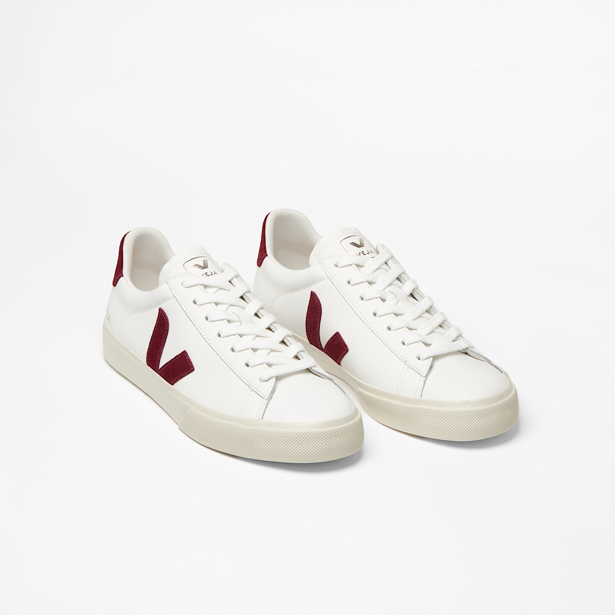 CAMPO LEATHER WHITE GRENAT - Image 2