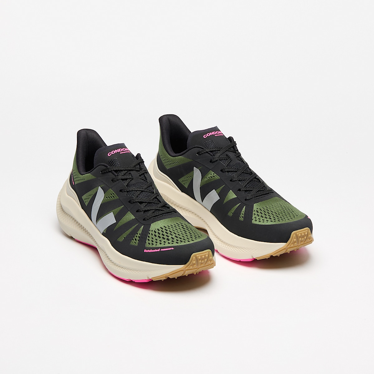 CONDOR 3 ADVANCED ENGINEERED-MESH VEJA X JOLIE FOULÉE MILITAR - Image 2