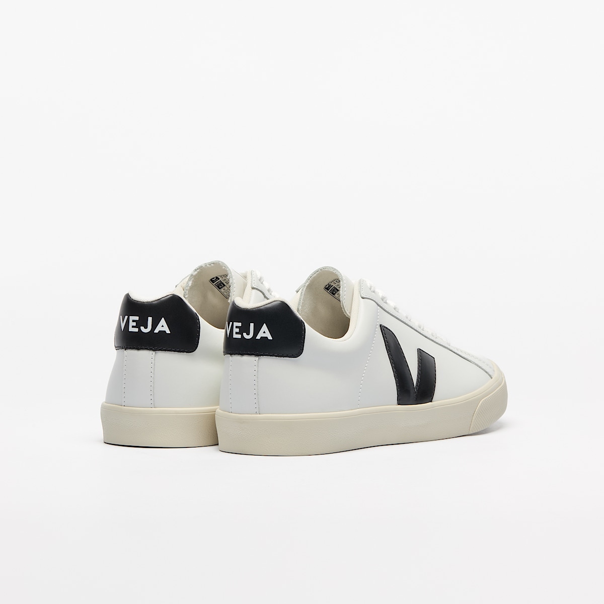 ESPLAR LEATHER WHITE BLACK - Image 3
