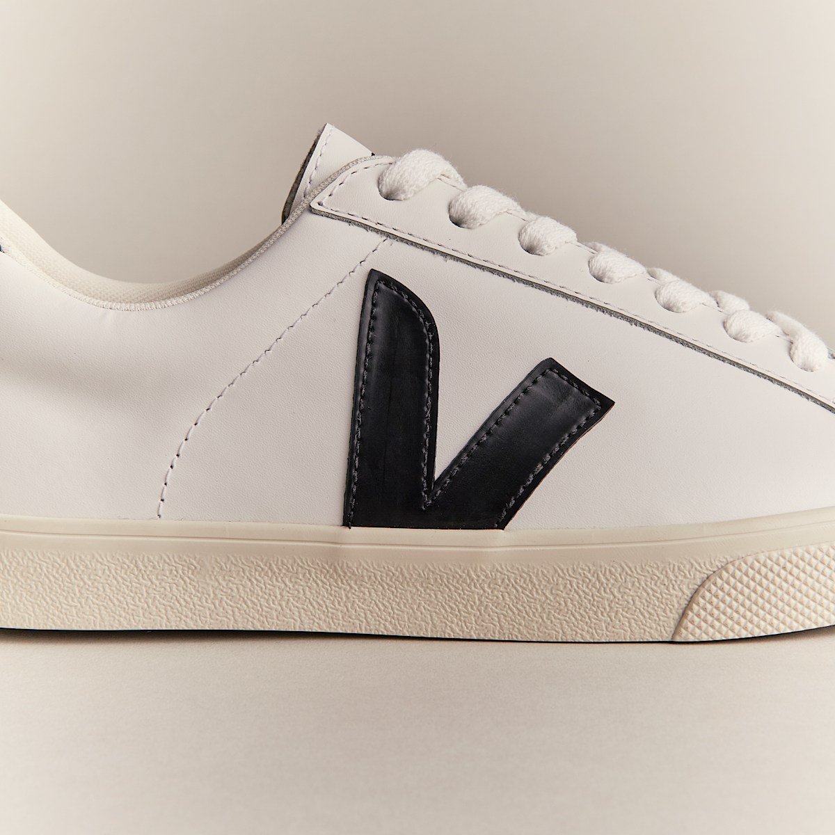 ESPLAR LEATHER WHITE BLACK - Image 4
