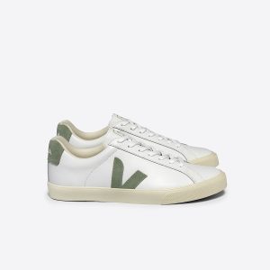 ESPLAR LEATHER WHITE CLAY