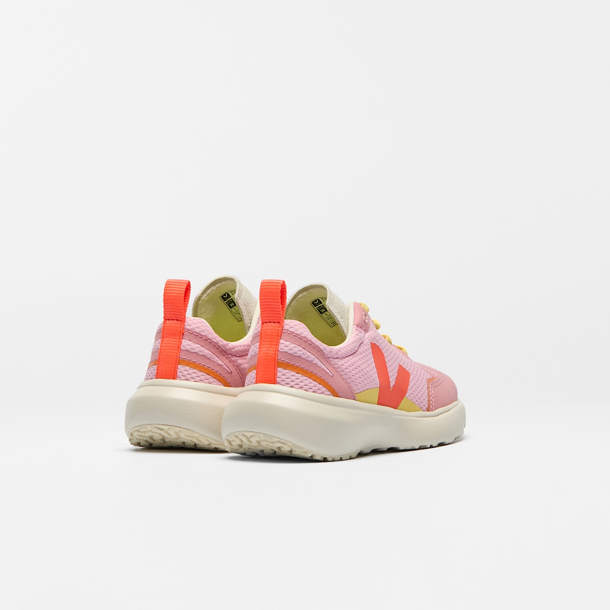 CANARY ELASTIC LACES ALVEOMESH GUIMAUVE ORANGE FLUO - Image 3