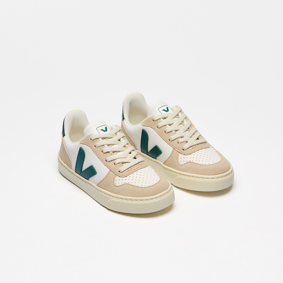 V-10 LEATHER WHITE BRITTANY ALMOND - Image 2