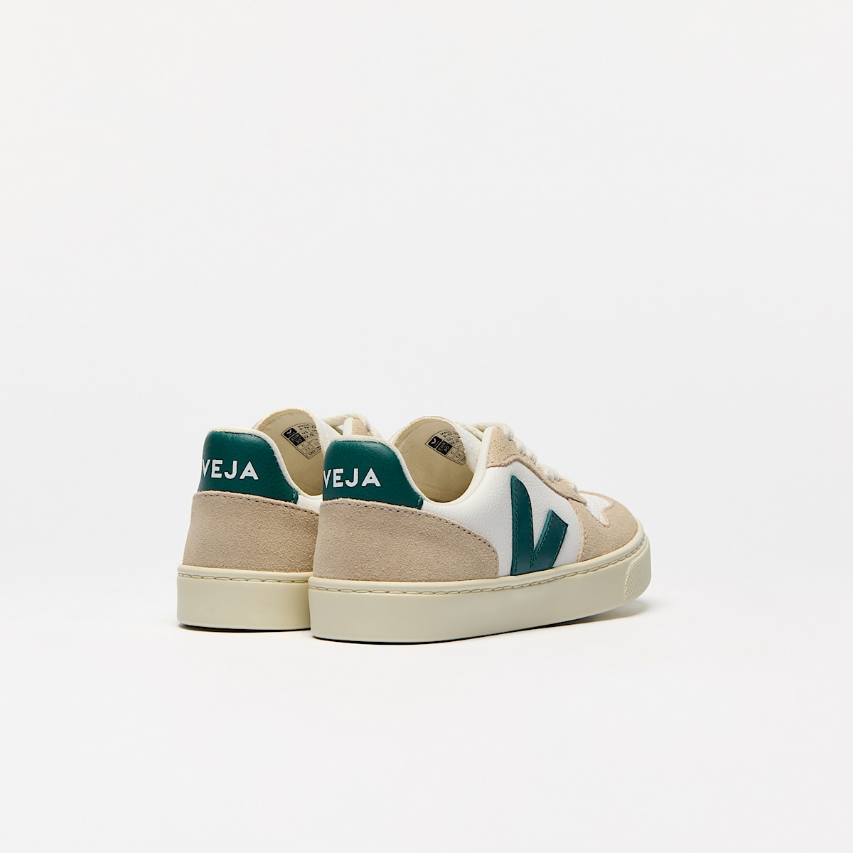 V-10 LEATHER WHITE BRITTANY ALMOND - Image 3