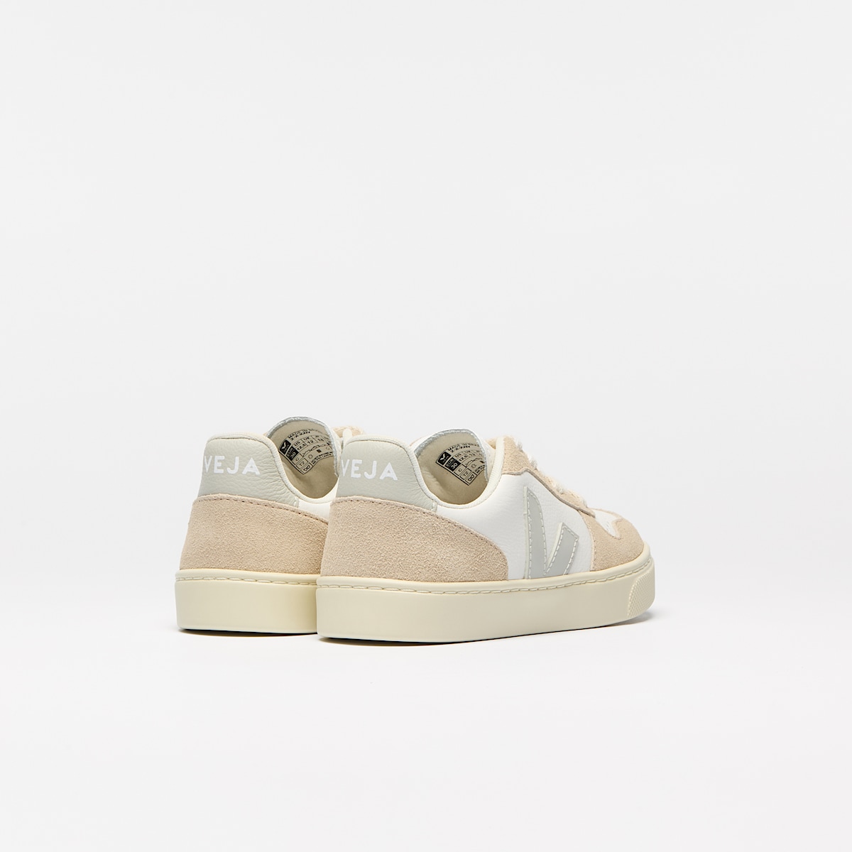 V-10 LEATHER WHITE NATURAL ALMOND - Image 3