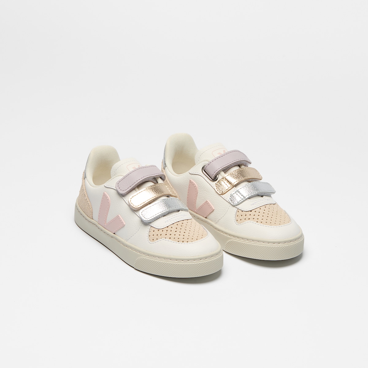 V-10 LEATHER WHITE PETALE - Image 2