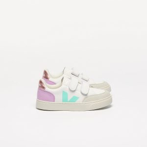 V-12 LEATHER WHITE MULTICO ORCHID