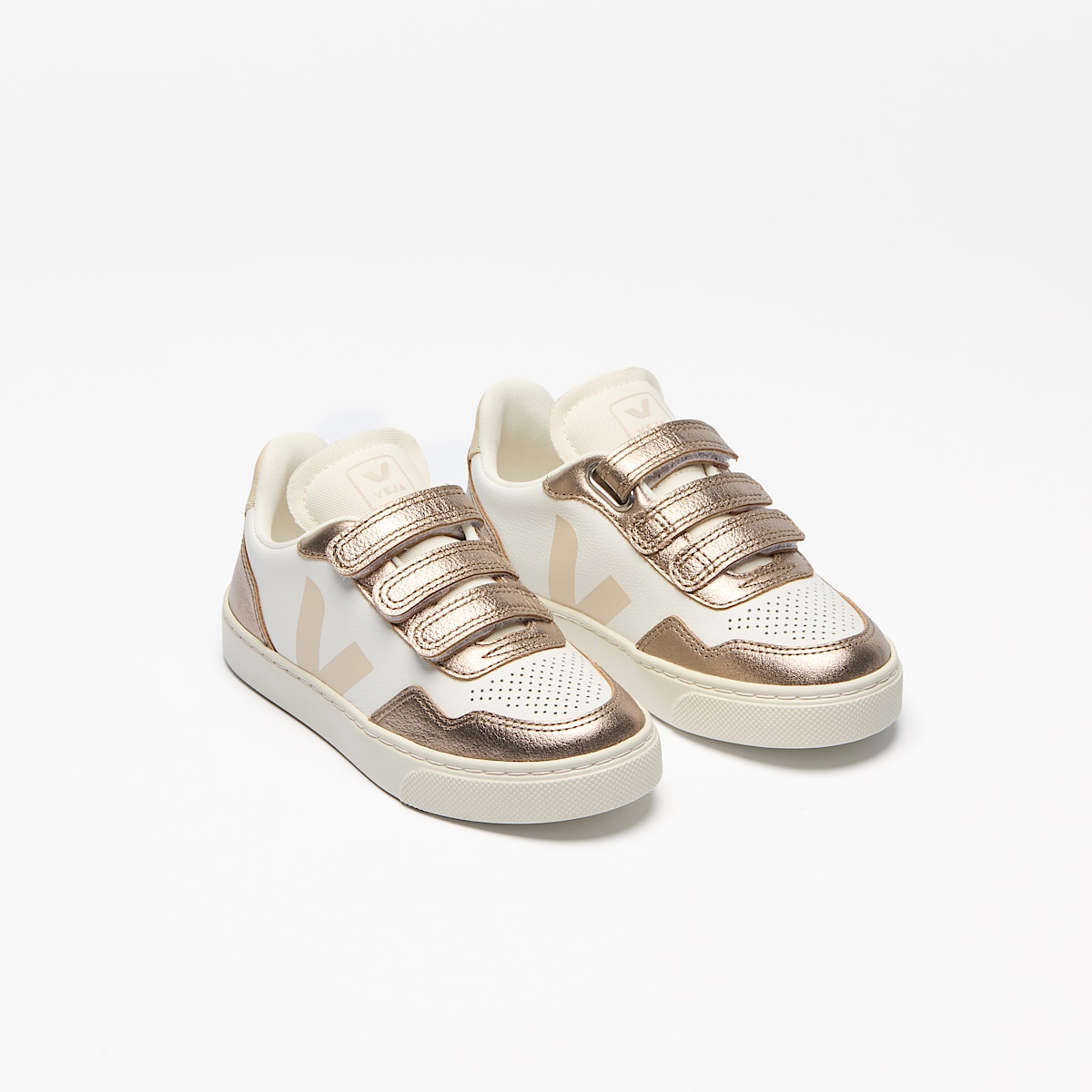 V-90 LEATHER WHITE SABLE BRONZE - Image 2
