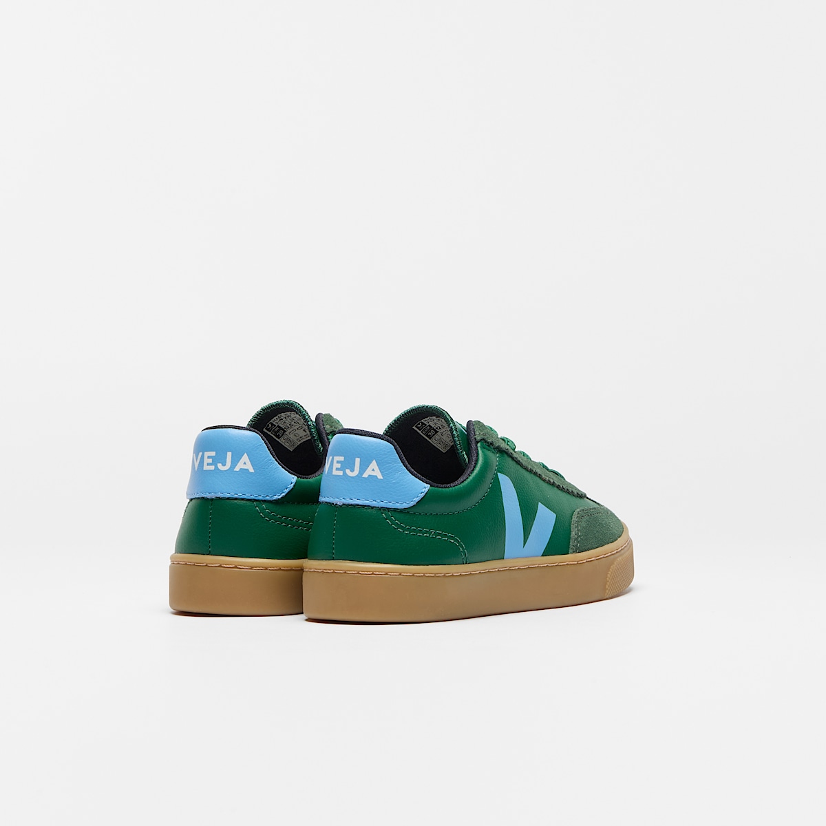 VOLLEY ELASTIC LACES LEATHER GOLF AQUA NATURAL - Image 3
