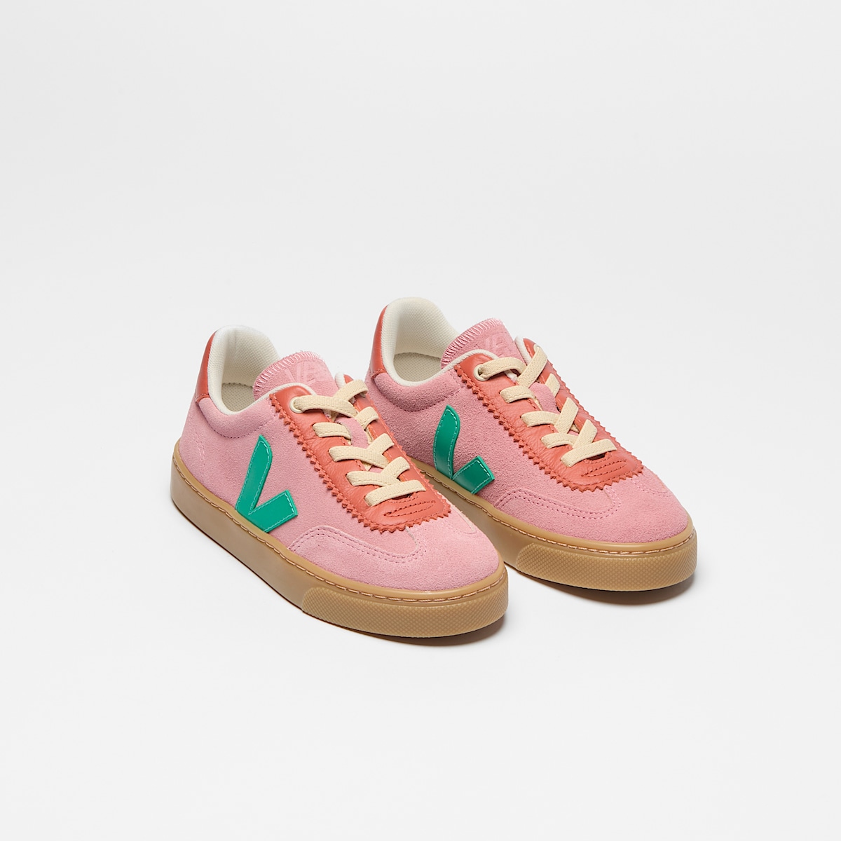 VOLLEY ELASTIC LACES SUEDE VEJA X JELLY MALLOW MARY - Image 2