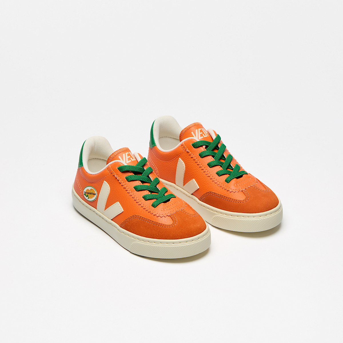 VOLLEY LEATHER VEJA X THE SOCIAL FOOD FURY CALCAIRE - Image 2
