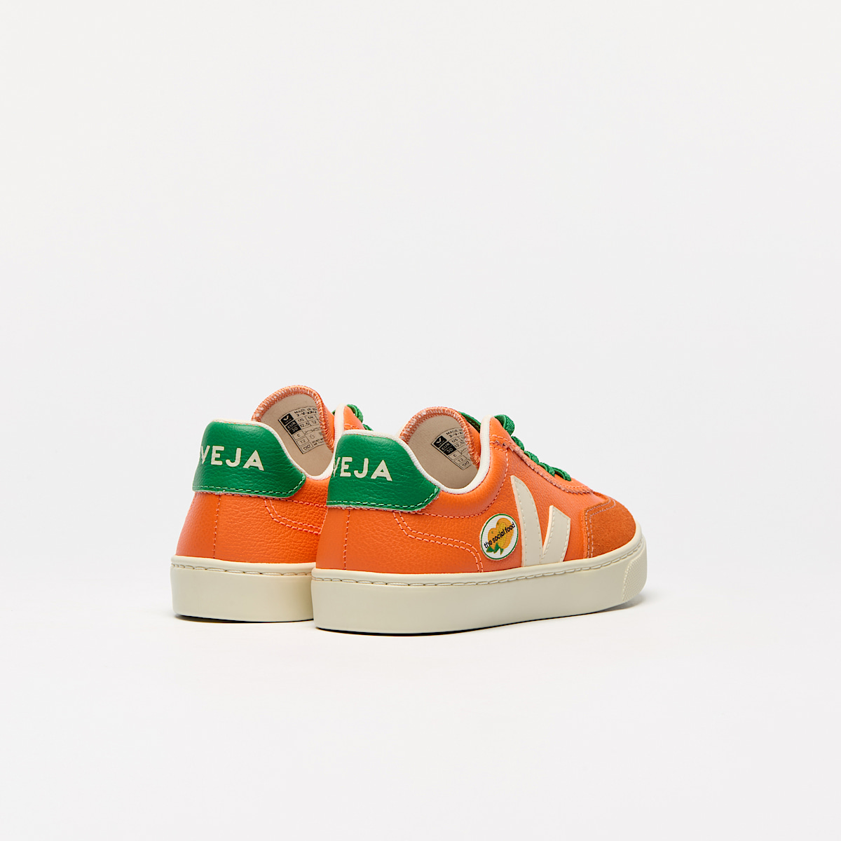 VOLLEY LEATHER VEJA X THE SOCIAL FOOD FURY CALCAIRE - Image 3