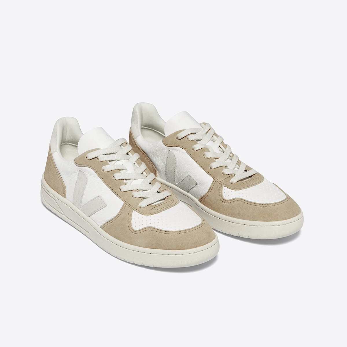 V-10 LEATHER WHITE NATURAL SAHARA - Image 2