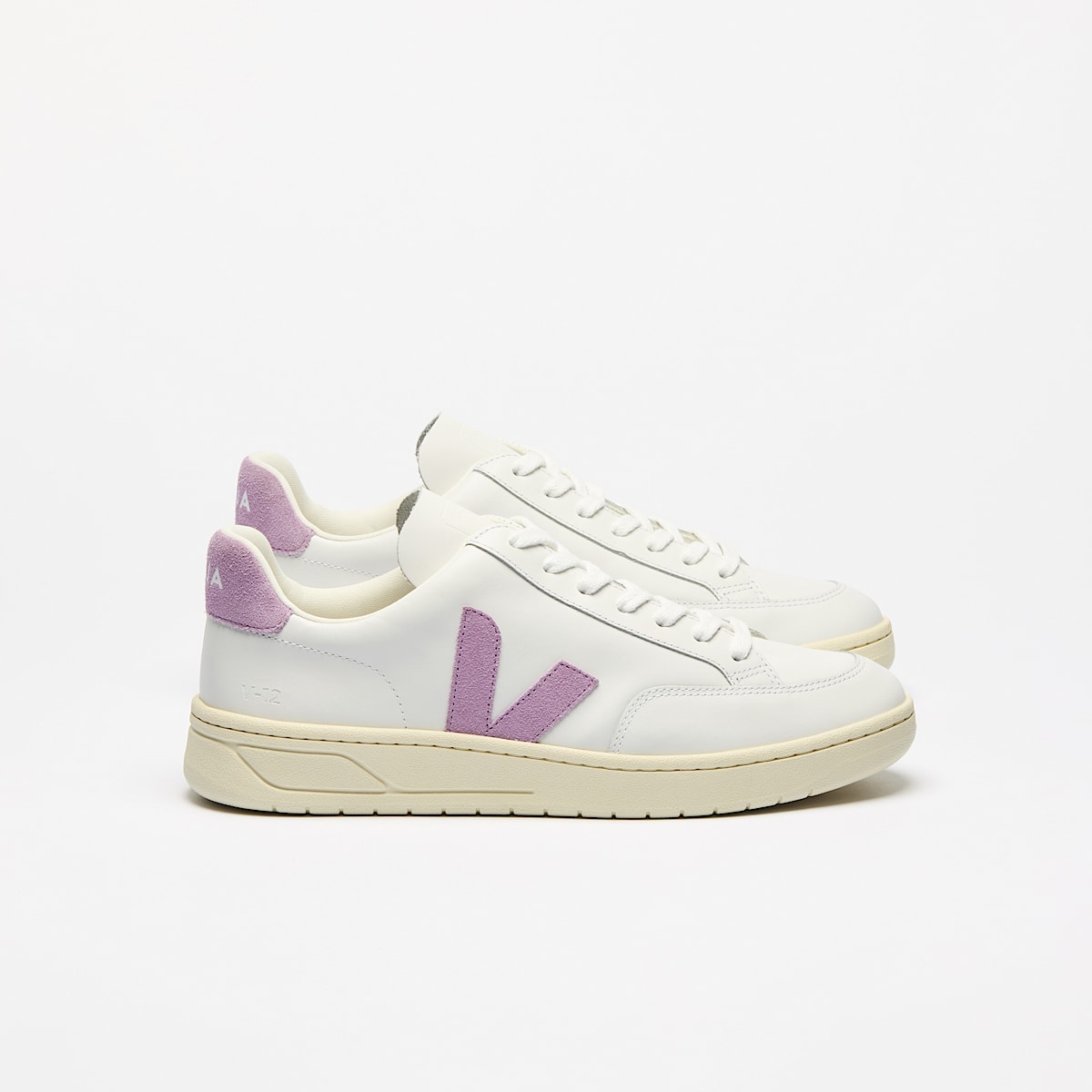 V-12 LEATHER WHITE ORCHID