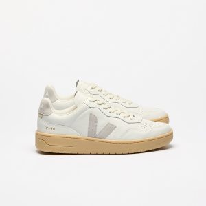 V-90 LEATHER WHITE LIGHT GREY NATURAL