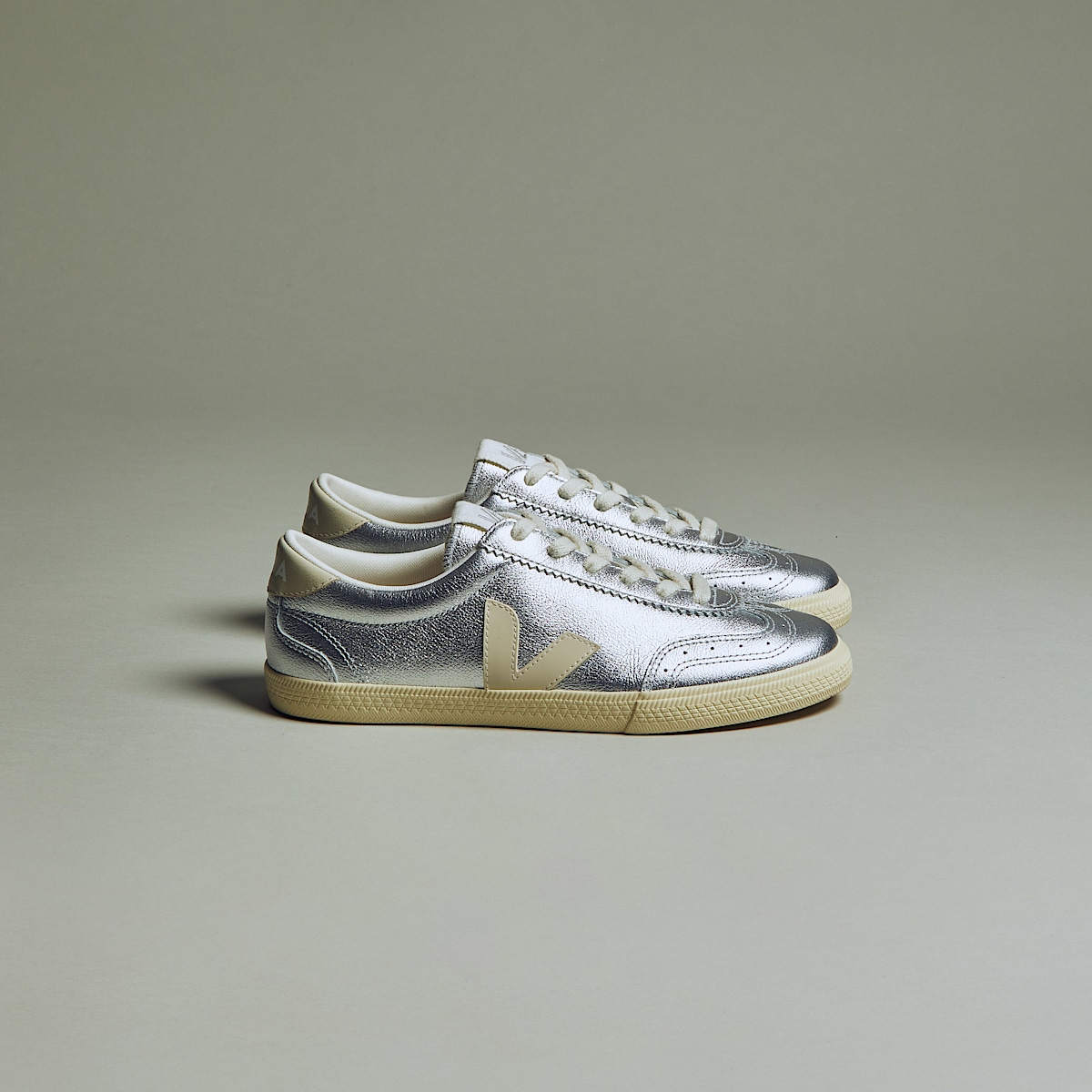 VOLLEY LEATHER SILVER PIERRE - Image 4