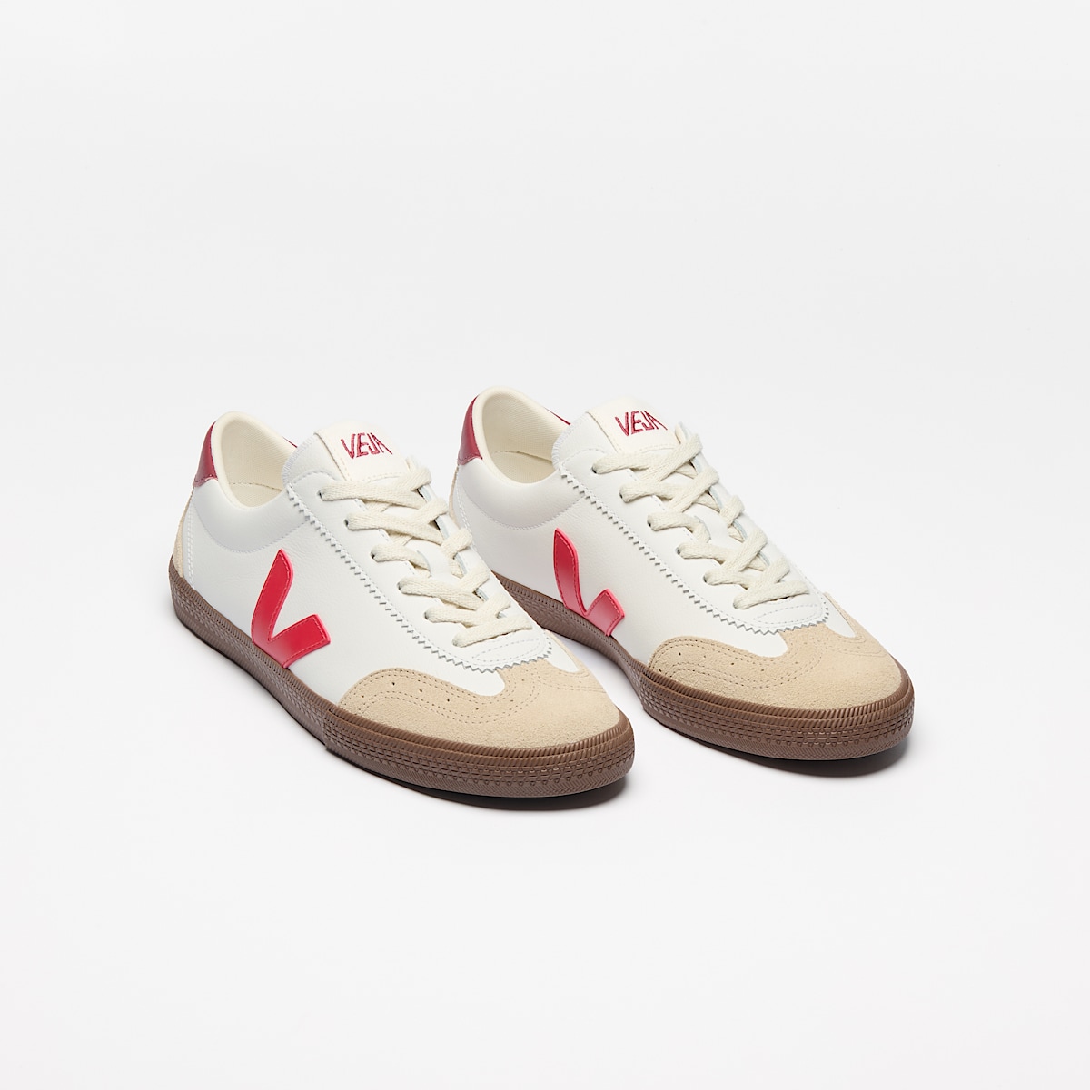 VOLLEY LEATHER WHITE PEKIN BARK - Image 2