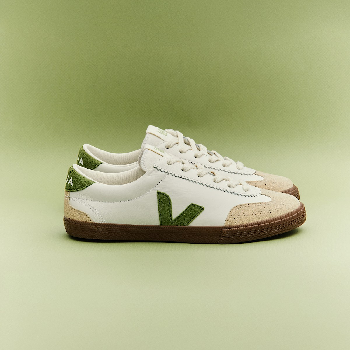 VOLLEY LEATHER WHITE KIWI BARK - Image 4