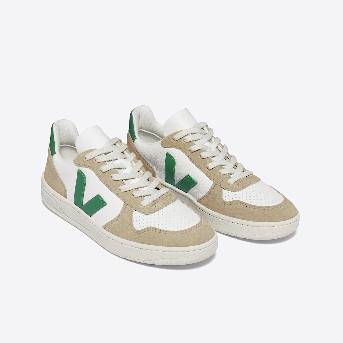V-10 LEATHER WHITE EMERAUDE SAHARA - Image 3