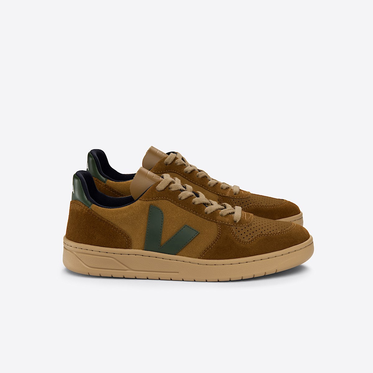 V-10 SUEDE CAMEL CYPRUS MULTICO