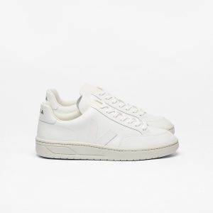 V-12 LEATHER WHITE