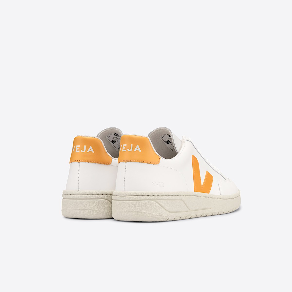 V-12 LEATHER WHITE OURO - Image 3