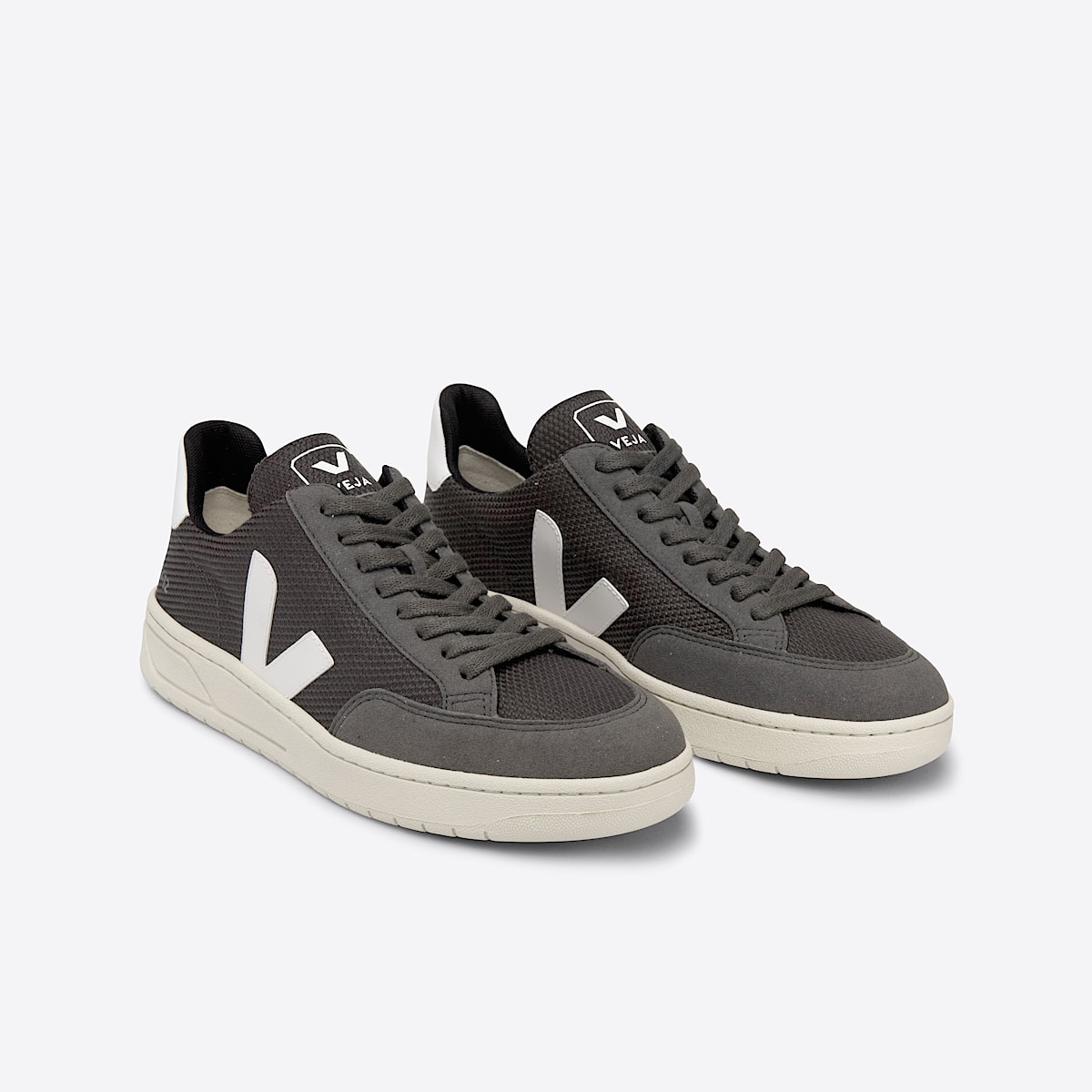 V-12 VEGAN B-MESH GRAFITE WHITE - Image 2