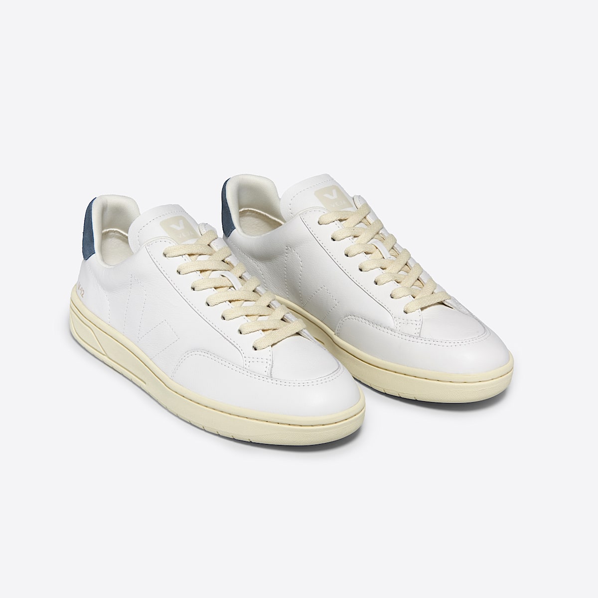 V-12 STITCH LEATHER WHITE CALIFORNIA - Image 2