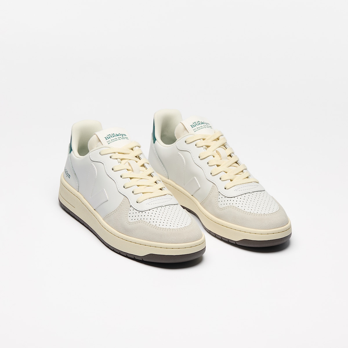 V-10 LEATHER BROOKLYN WHITE BRITTANY - Image 2