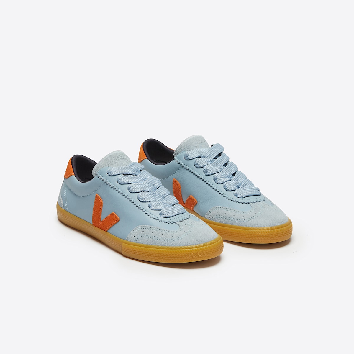 VOLLEY LEATHER VEJA X MAKE MY LEMONADE STEEL PUMPKIN - Image 2