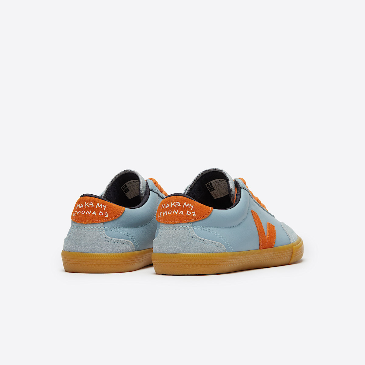 VOLLEY LEATHER VEJA X MAKE MY LEMONADE STEEL PUMPKIN - Image 3